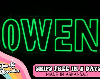 Name Neon Sign, Custom Neon, Teen Neon Name Sign, Kids Neon Name Sign, Personalized Neon Sign, Bedroom Neon Sign, Nursery Neon Sign