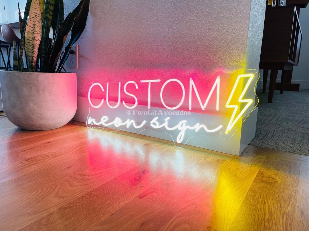 Custom Neon Sign, Personalized Neon, Custom Logo Neon Sign, Party Neon