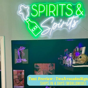 Personalized Home Bar Neon Sign, Customized Home Bar Neon Sign, Novelty Neon Sign, Neon Sign Gift, Neon Sign for Dad, Father&#39;s Day Gift Neon