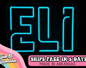 Name Neon Sign, Custom Neon, Teen Neon Name Sign, Kids Neon Name Sign, Personalized Neon Sign, Bedroom Neon Sign, Nursery Neon Sign