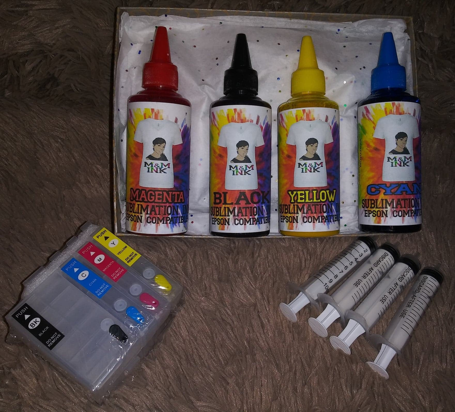 M&M Sublimation Conversion Kit for Epson Workforce Printers Etsy