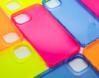 iPhone - FLURO Case/Cover - Ultra Slim, Soft and Durable by Tigraa