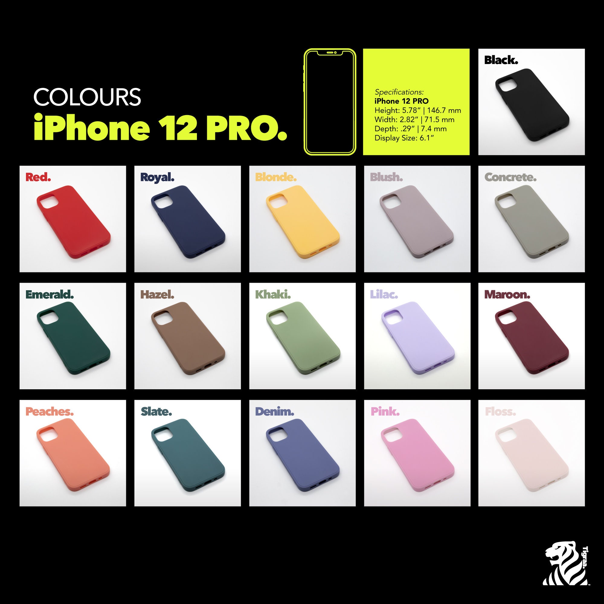 IPhone 12 PRO Case/Cover ALL NEW Ultra Slim Soft and Etsy