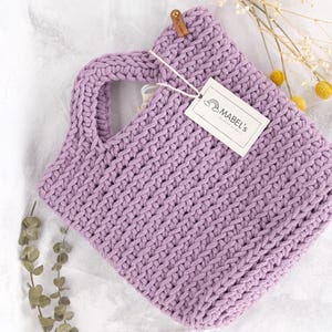 Crochet Tote Bag Pattern – Beginner-Friendly PDF – Instant Download