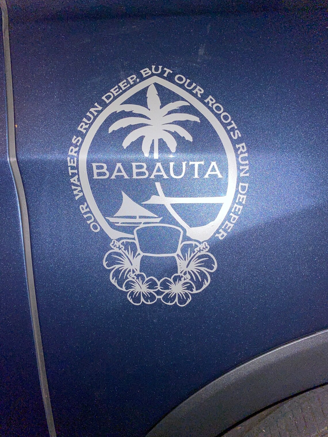 Guam Seal Custom Made Vinyl Sticker Vinyl Decal Guam Etsy