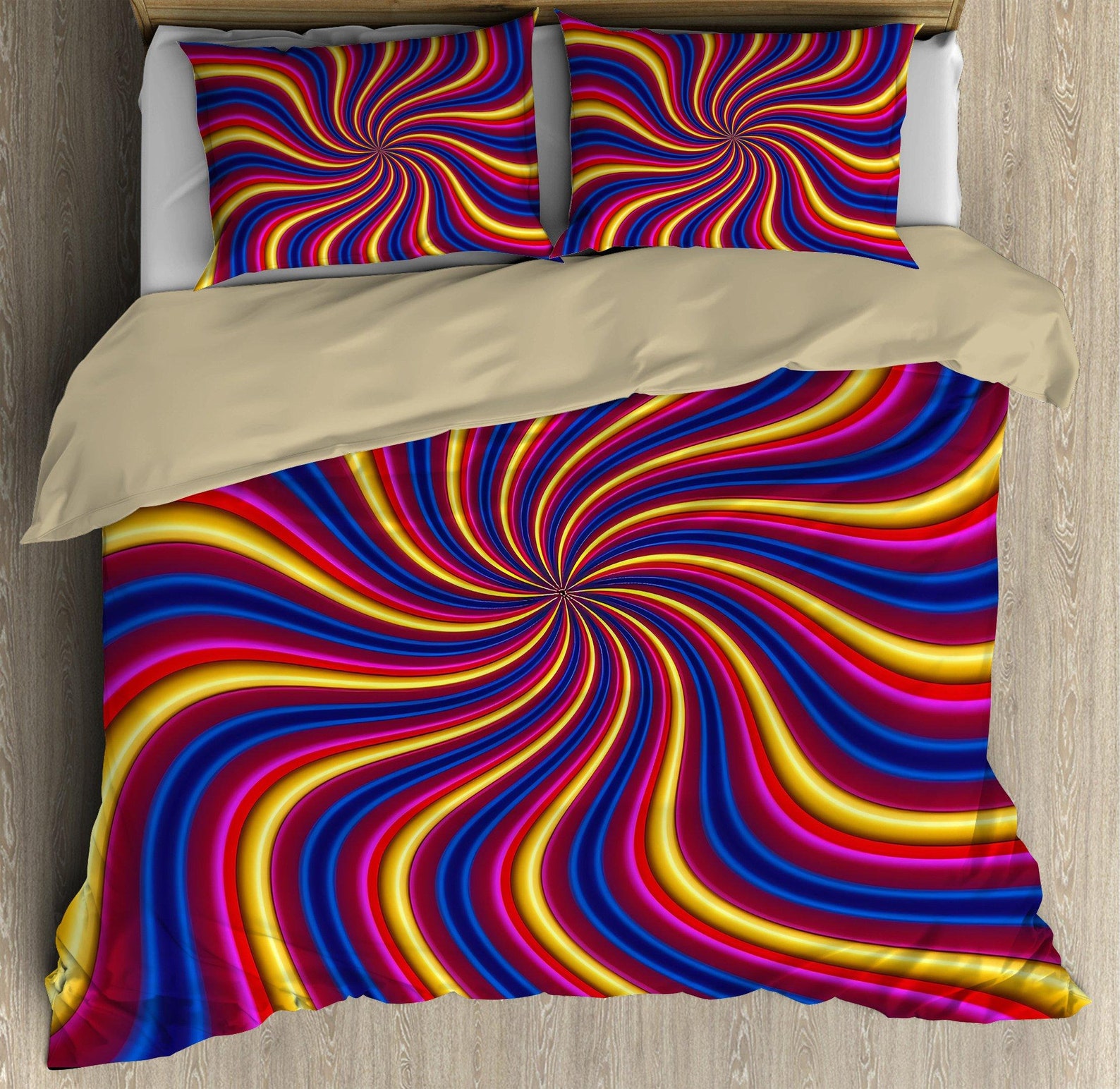 Loving Hippie Bedding Set Twin Queen King Bedding set Etsy