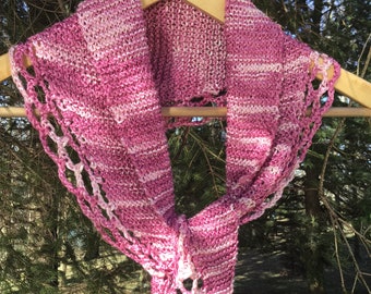 Digital Knitting Pattern “Ode To Olivia” Summer Scarf