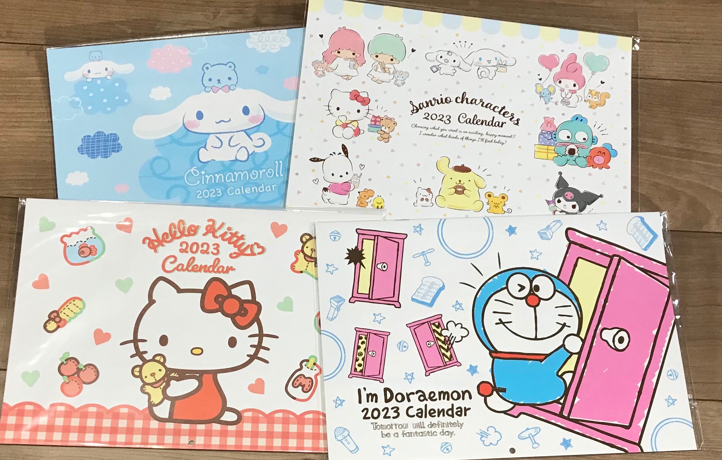 Sanrio 2023 Large Wall Hanging Calendar Hello Kitty - Etsy