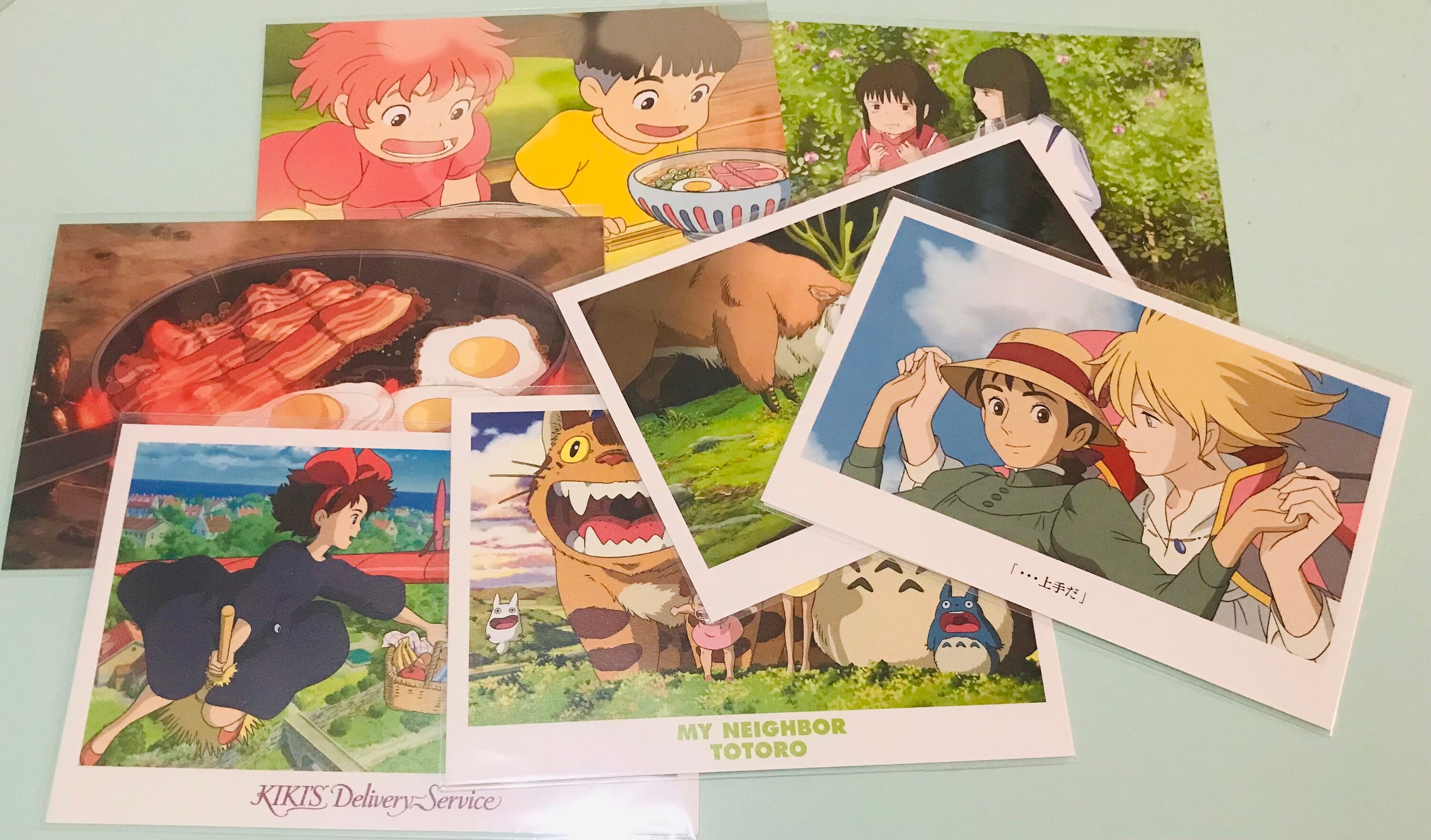 Studio Ghibli Postcards: Totoro Kikis Delivery Service - Etsy