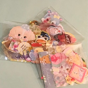 Japanische zufällige Flocken-Aufkleber-Mischung: 10, 20, 30, 60 oder 100 Mischung (NEUE Designs werden regelmäßig hinzugefügt)