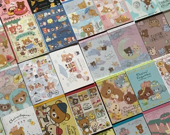 Rilakkuma Large memo mix - 30/50/70 different sheets
