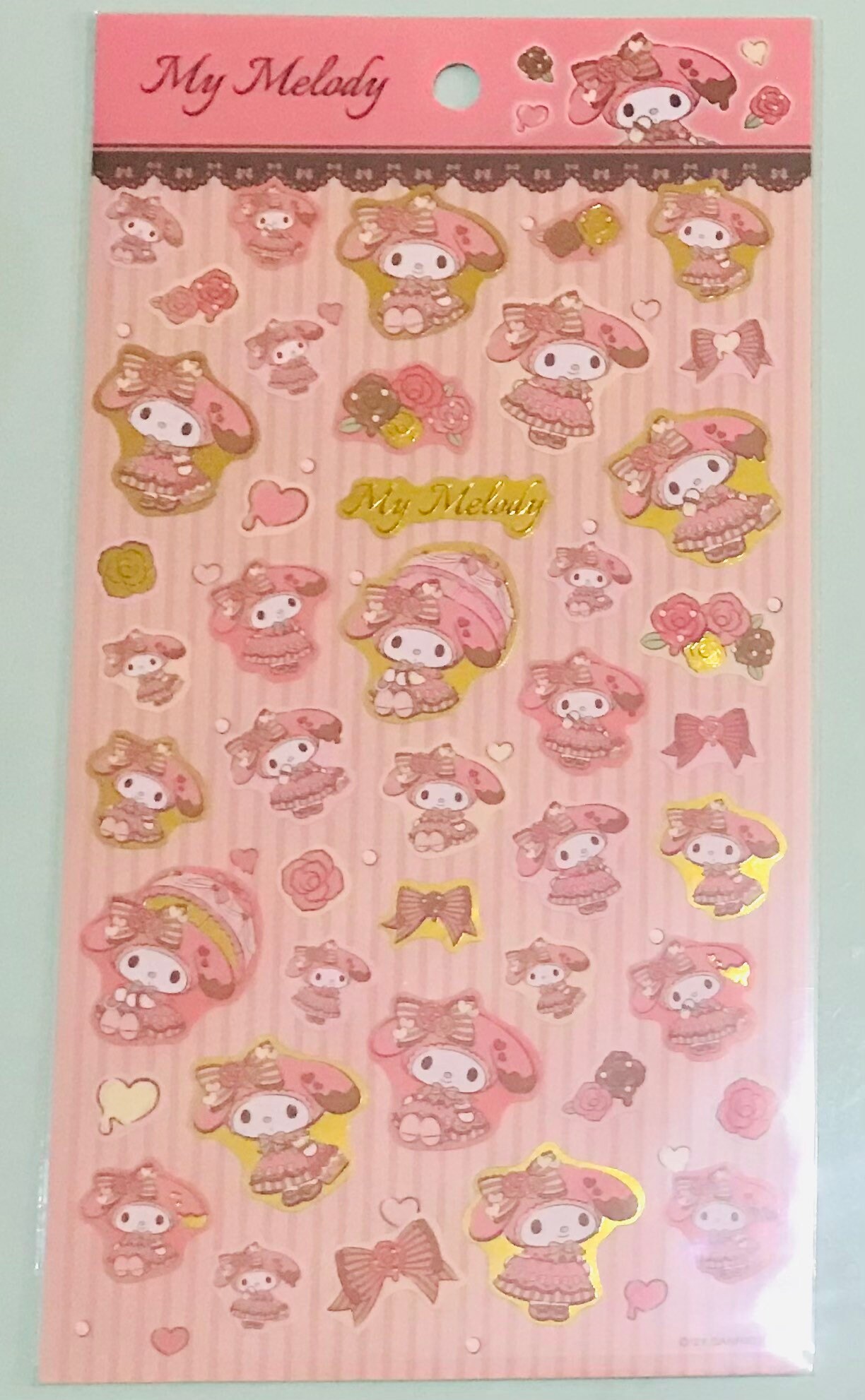 Hello Kitty Seals in Mini Zip Case Sticker Sanrio Official JAPAN