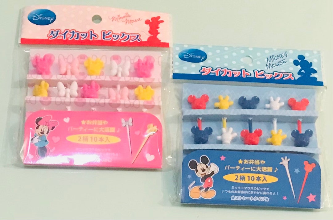 Disney Bento Lunch Box Supplies Mini Minnie and Mickey Etsy