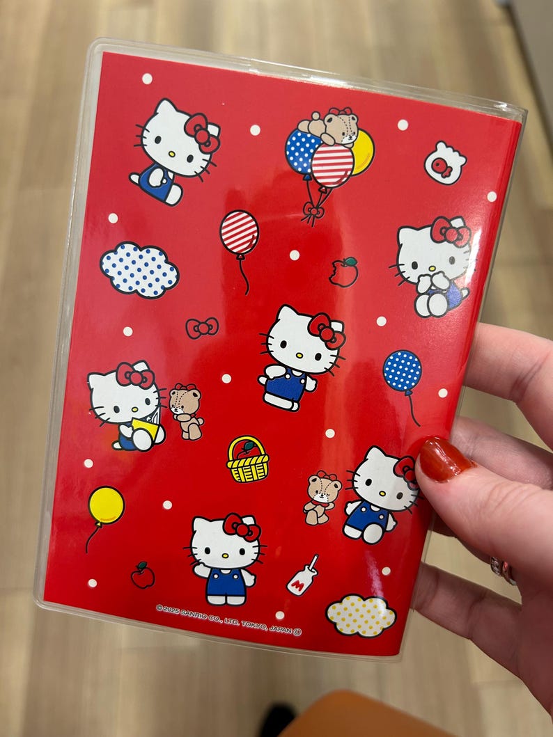 Sanrio 2026 Pocket Schedule Books Hello Kitty, Cinnamoroll, Kuromi
