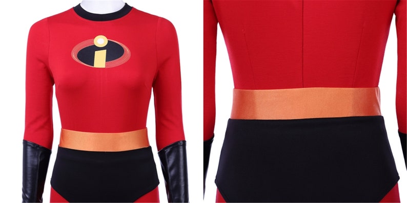 The Incredibles 2 Cosplay Costume Elastigirl Helen Parr Cosplay Costume Elastigirl Jumpsuit Women Cosplay Costume For Halloween Party
