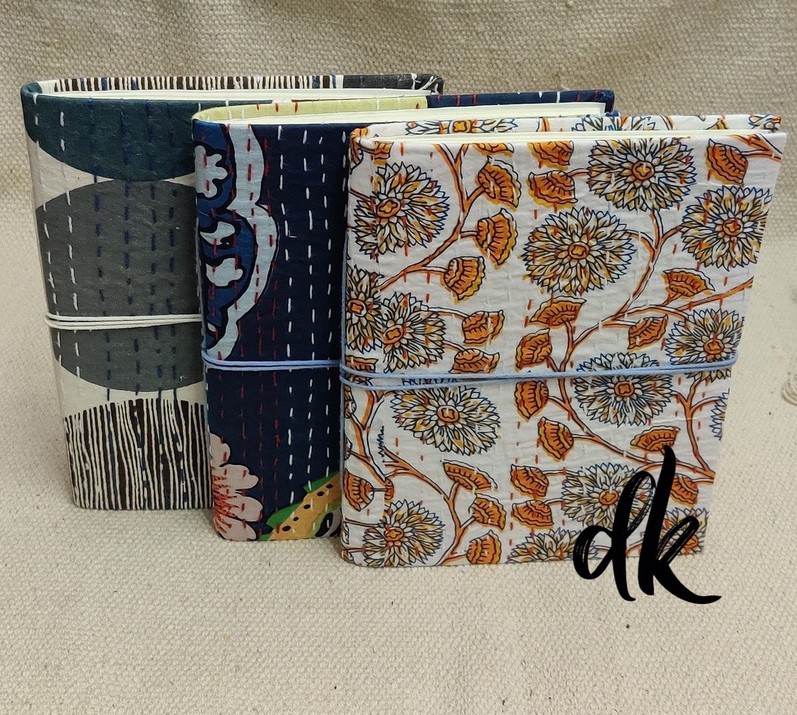 Kantha Handmade Personal Diary with 100 Recycled Smooth Etsy