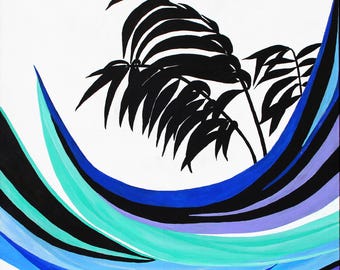 Abstract Art, Abstract Painting, Abstract Hawaiian, Abstract Water