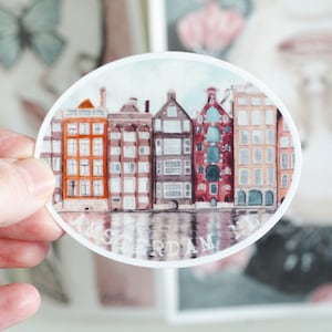 Amsterdam Netherlands Sticker