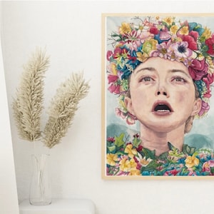 Midsommer Watercolor Artwork