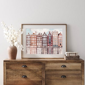 European Watercolor Landscape