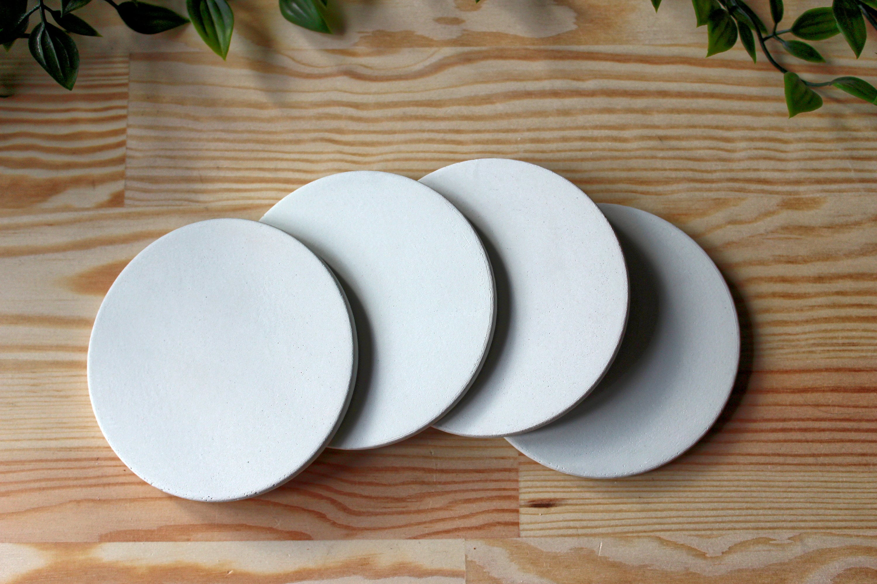 Plain White Coasters Housewarming Gift White Coasters Etsy