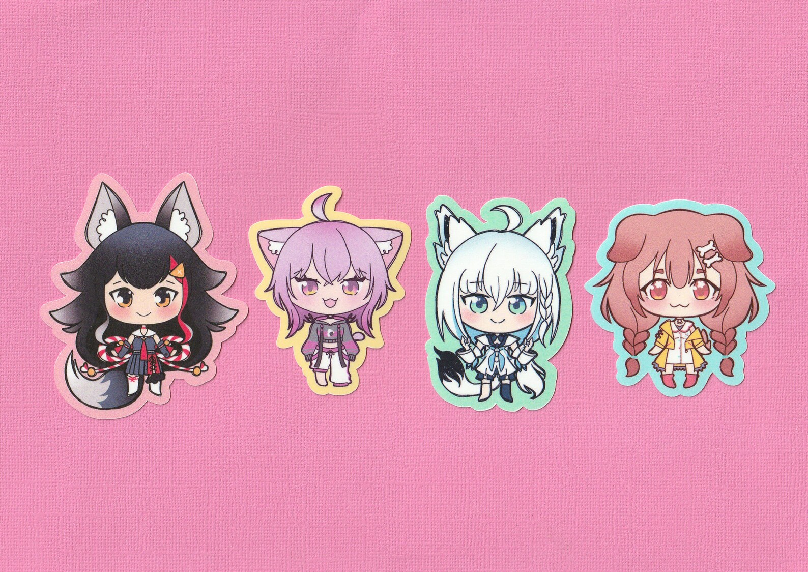 Hololive GAMERS Vinyl Stickers Etsy