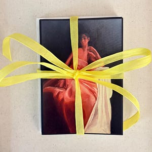Lady in Pink Greeting Card