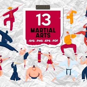 Martial arts svg,Karate SVG Bundle,Martial Arts ,Karate Clipart,Karate file,Taekwondo svg,Karate Vector,Karate png,Aikido svg,print file,svg