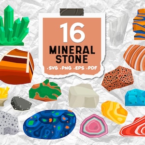 Mineral stone svg, stones svg, colorful stone, mineral svg, crystal svg,rocks svg,Geology Rock, Stones Clusters Amethyst,print file,svg file