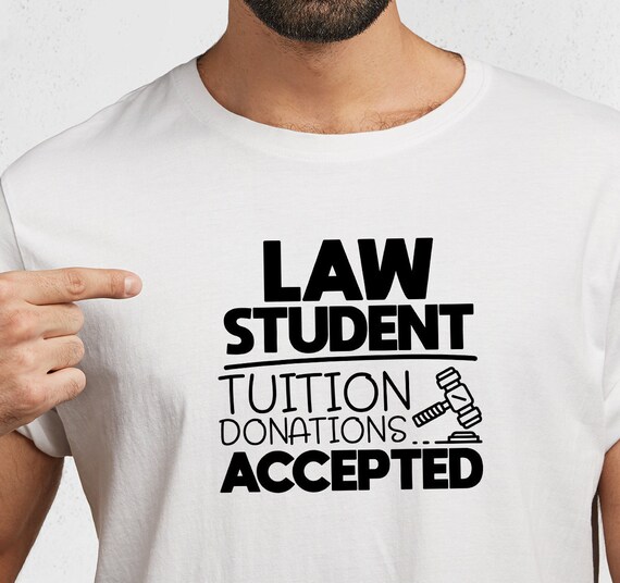 Download Law Student Tuition Donation Accepted Svg Law School Gift Etsy