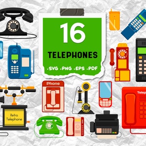 Telephones svg,Telephones PNG, Telephones Vector Clipart, Telephones Graphics, Digital Download, Antique Telephone Svg, Phone Svg,print file