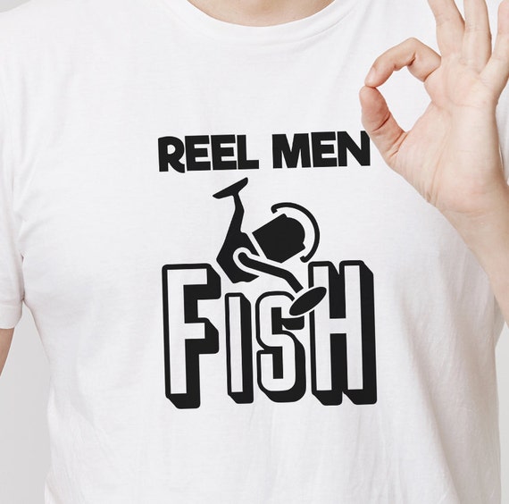 Reel men fish svg, Fish Shirt, Mens Fishing, Funny Fishing Shirt, Fishing  Graphic Tee, Fisherman Gifts, Present For fisherman, Fishing Gift