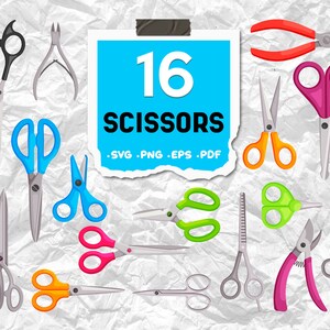 Scissors svg,Scissors Clipart, Scissors print file,Scissors bundle clipart, scissors silhouettes,barber scissors, print file, printable,svg