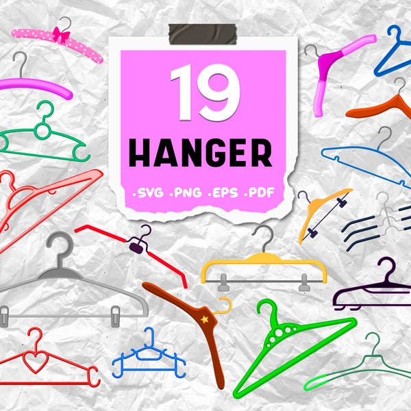 Hanger svg,Hangers SVG Bundle,Hangers png,Clothes hangers svg,Hangers clipart,Hangers vector,Wardrobe svg,Closet svg,Hanger svg,print file