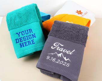 Toalla deportiva personalizada, tenis, fitness, toallas de golf, toalla con nombre bordado personalizado, toalla de béisbol personalizada, toalla bordada, regalo para mamá.