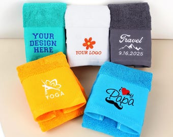 Toallas bordadas personalizadas, toalla de voleibol personalizada, toalla de tenis, toallas personalizadas, toalla deportiva, toalla de regalo para atleta, regalo de equipo, regalo de amigo.