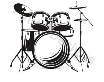 Rhythm Unleashed Captivating Drum SVG Designs for Music Enthusiasts, Beat of the Drums: Exquisite Drum SVGs for Drummers and Crafters