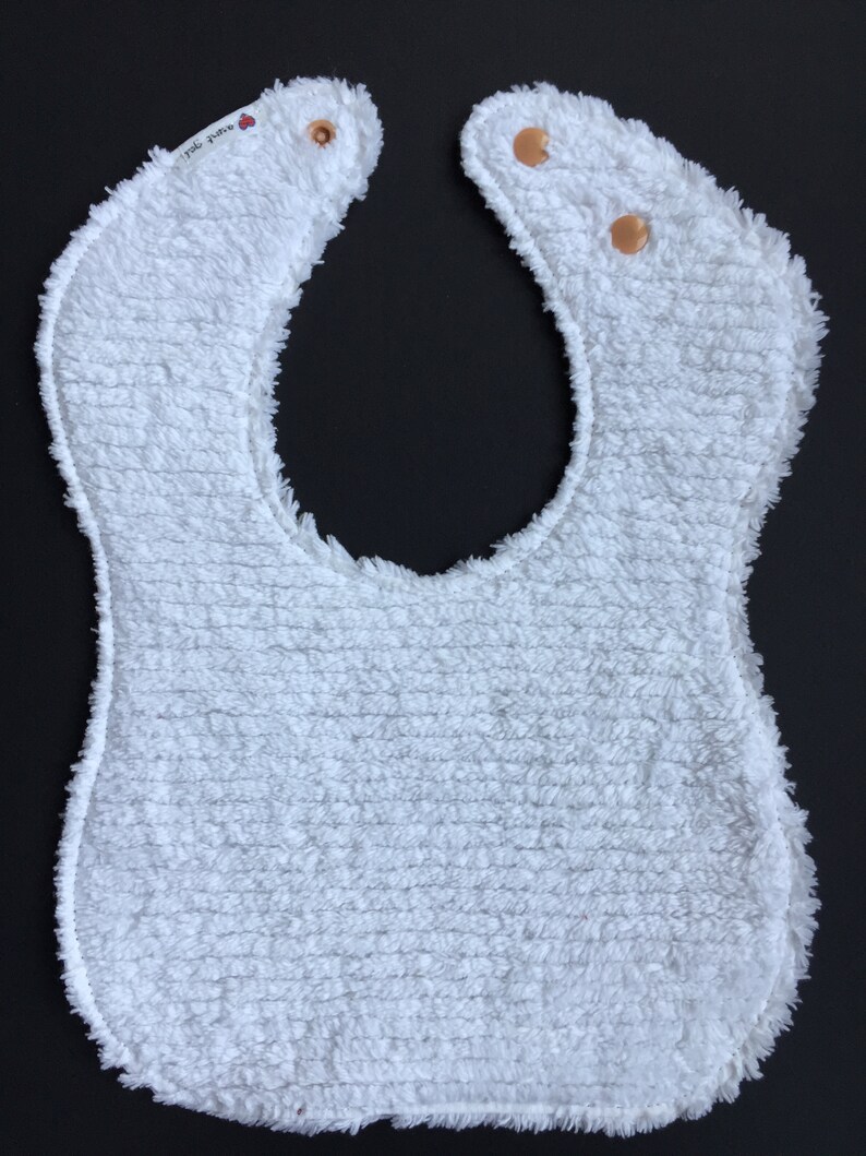 Absorbent Bib for Diners and Droolers Winter Woodland Scenes