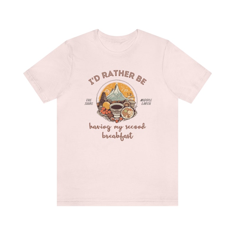 Second breakfast, Lord of the Rings tee, Gamgee Hobbit Shirt, hobbit gift,rings of power image 6
