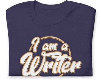 Ich bin ein Schriftsteller, lustiges Schriftsteller Shirt, Autoren Geschenk, Schriftsteller Geschenke, Texter Geschenk, lustiges Schriftsteller Geschenk, Redakteur, lustiges Urlaubsshirt