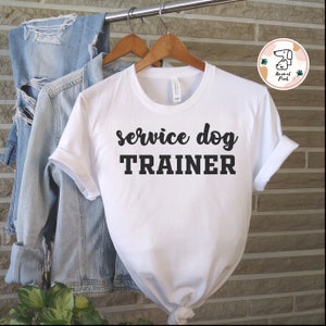 Service dog trainer shirt, medical alert, esa, assistance dog, service dog cape, Service dog in training, Service dog mom shirt