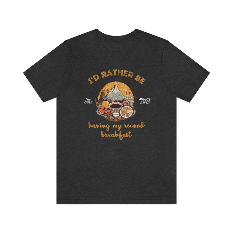 Second breakfast, Lord of the Rings tee, Gamgee Hobbit Shirt, hobbit gift,rings of power image 3