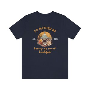 Second breakfast, Lord of the Rings tee, Gamgee Hobbit Shirt, hobbit gift,rings of power image 5