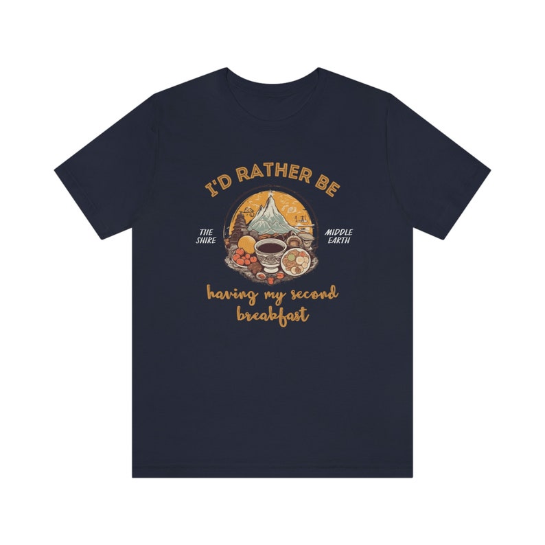 Second breakfast, Lord of the Rings tee, Gamgee Hobbit Shirt, hobbit gift,rings of power image 5