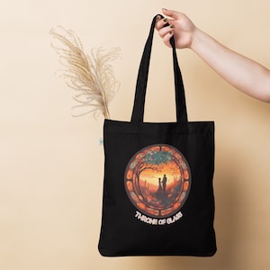 Throne of glass, bookish tote