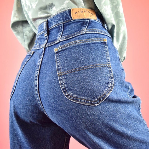 vintage 90s blue mom jeans