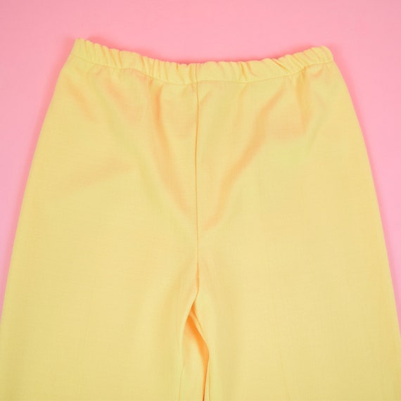 Yellow Shorts High Waisted Shorts High Waist Shorts Vintage 70s Yellow High Waisted Cuffed Pleated Shorts XXS XS S
