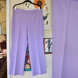 70's Purple Pants - Etsy