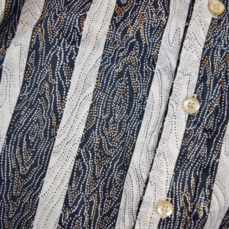 vintage 70s disco blouse