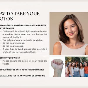 Expert Personal Color Analysis | Personalized Online Seasonal Color Consultation | Discover Your Ideal Palette for Styling | Customized Gift image 5